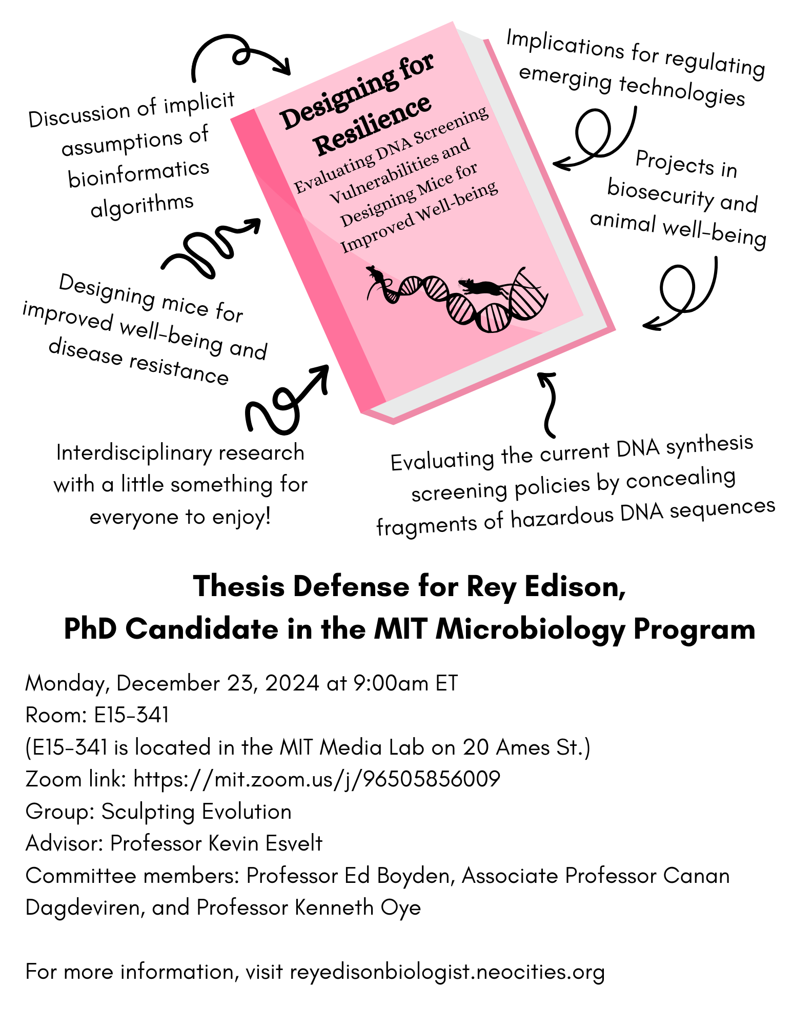 Thesis Defense Poster